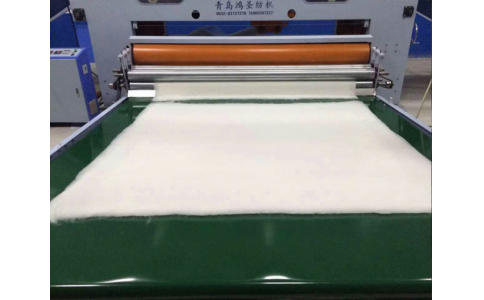 無紡布設備生產(chǎn)過程
